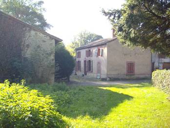 House and detached barn