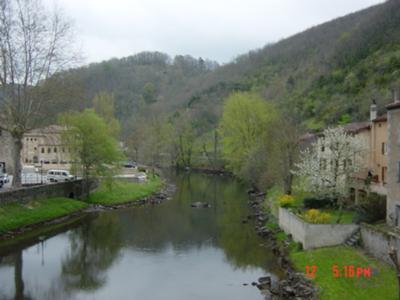 River near  Castres