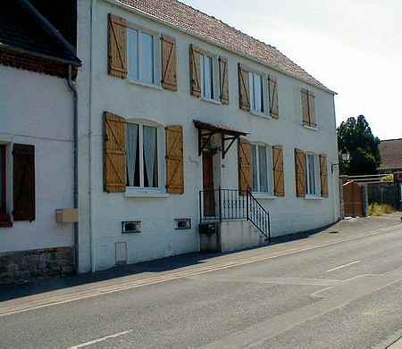 Olhain France main street