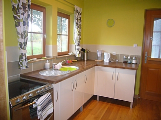 Modern fully equipped kitchen