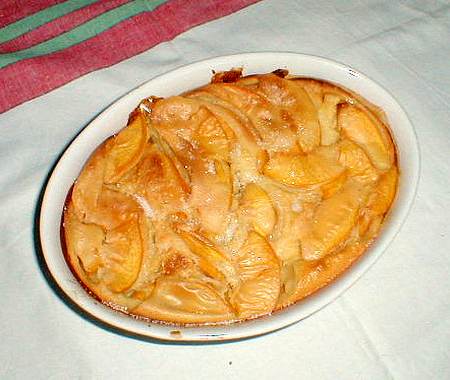 peach dessert picture