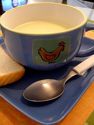 potato and leek soup picture