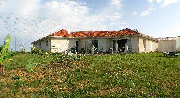 Panorama rear house