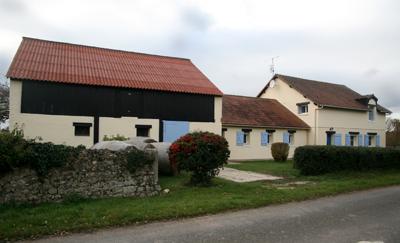 Barn and Front of House