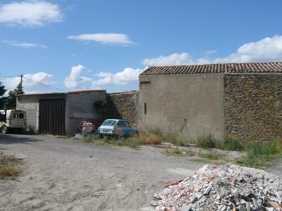 The south-facing rear land