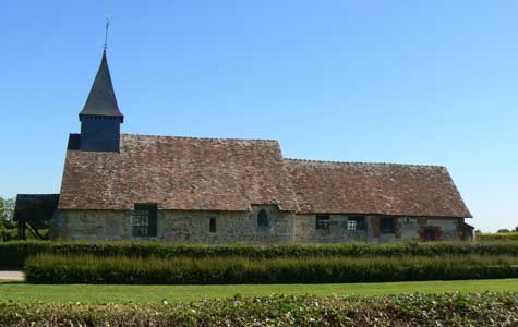 Quilly Le Vicomte church Calvados  Normandy 