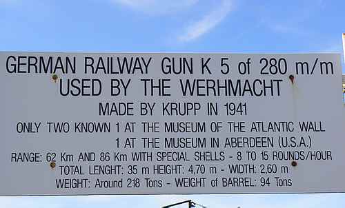 railway gun France picture 1