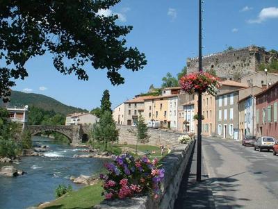 Quillan River & Old Bridge
