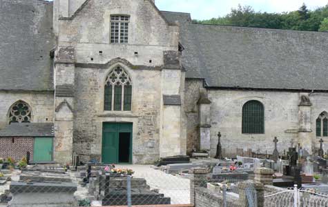 Saint Hymer church Calvados  Normandy 