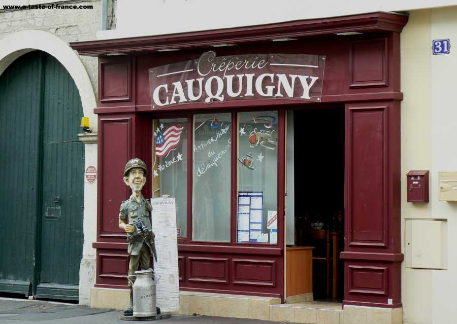 The town of Sainte Mere Eglise