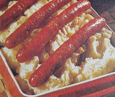 sausage with celeriac picture