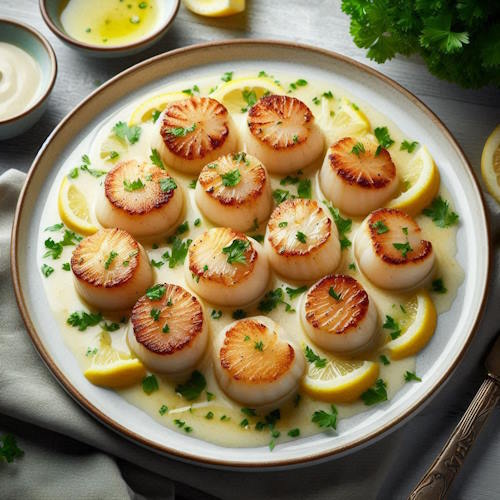 Scallops in Cream Sauce picture
