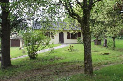 House in own wooded garden