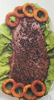 Steak with black pepper picture