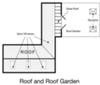Roof and roof garden