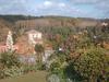 View from Kitchen over looking Cellefrouin Village with Normandy church. 
