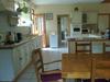 Kitchen and dining area in one of the houses