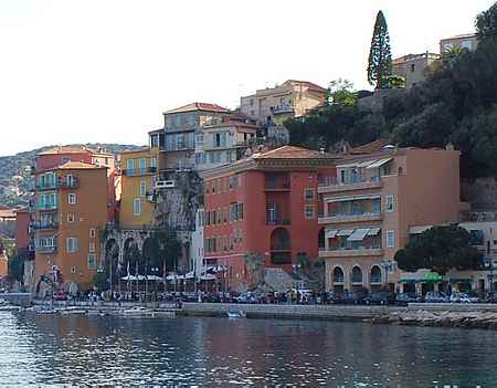 villefranche seafront  picture