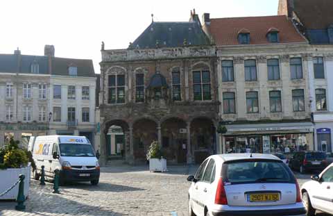 Town hall Aire sur la Lys 