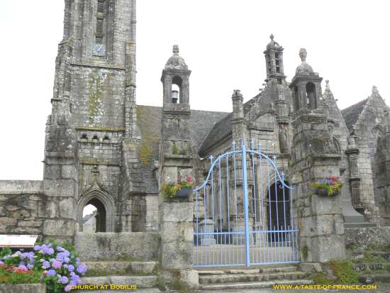 Old church in Bodilis