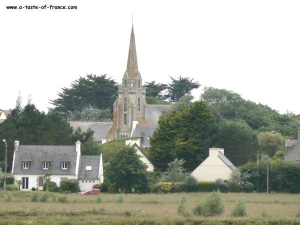 the village of Brignogan Plages
 Brittany 