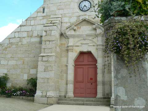 Combrit Sainte Marine church Brittany
