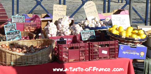 Concarneau market Brittany