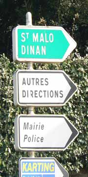 Dinard sign