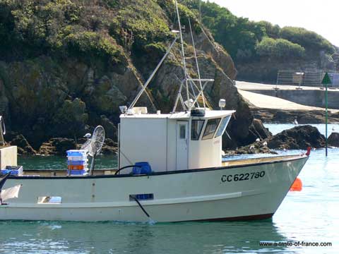 Fishing boat Brittany