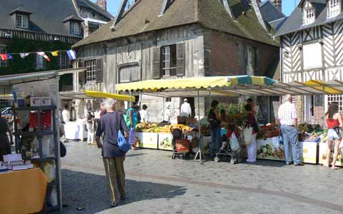 Honfleur market