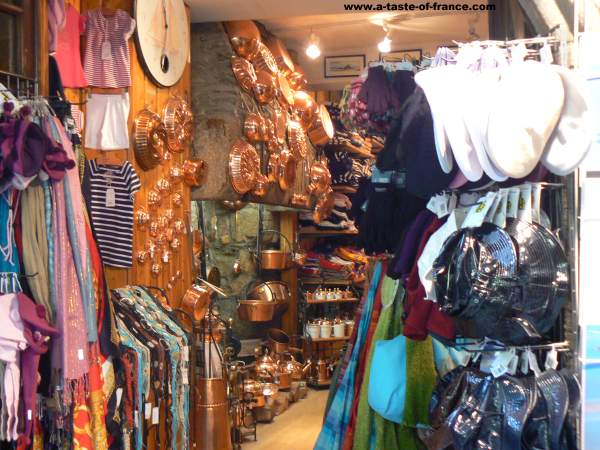 Shop in Le Mont Saint Michel la Manche  Normandy 