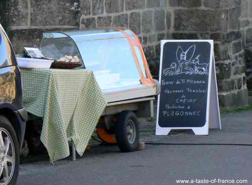  Locronan market Brittany
