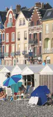 Mers les Bains sea front picture