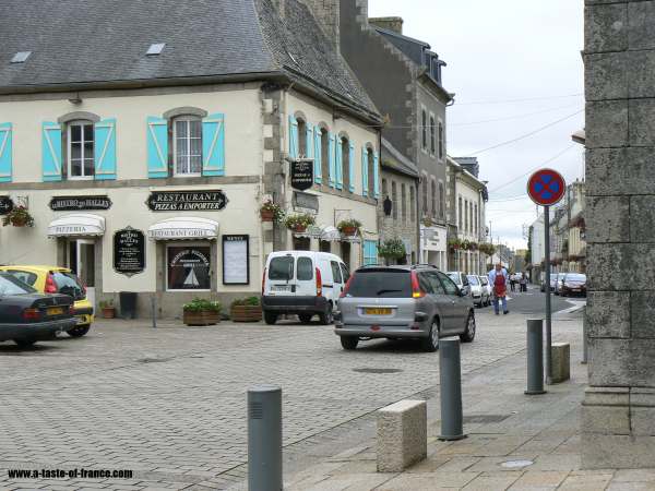 a street in Plouescat