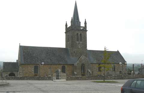 Sainte Cecile church Manche Normandy 