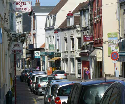 Wimereux town centre 