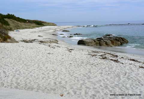 Beg Meil beach Brittany