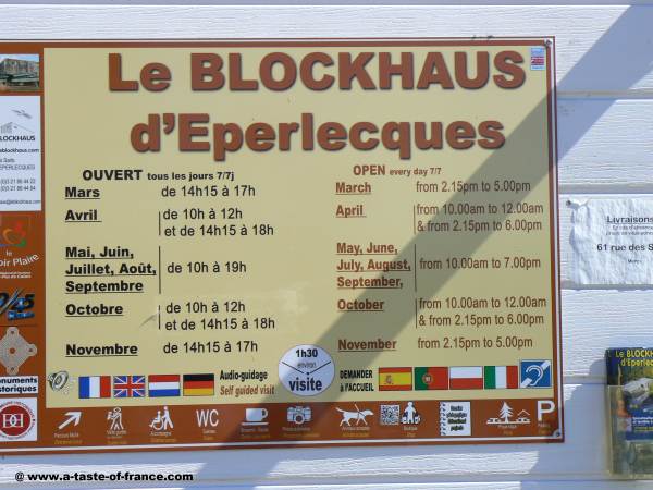 blockhaus Eperlecques opening times picture