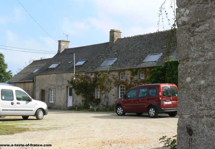 Gouberville village in Normandy 