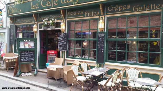 Honfleur shops Normandy 