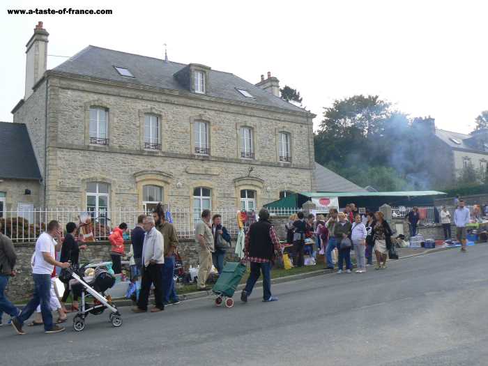 Martinvast  village in Normandy 