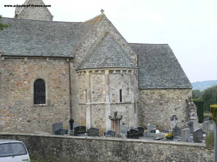 Martinvast  village in Normandy 