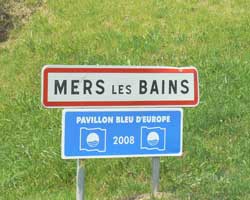  mers-les-bains sign picture 