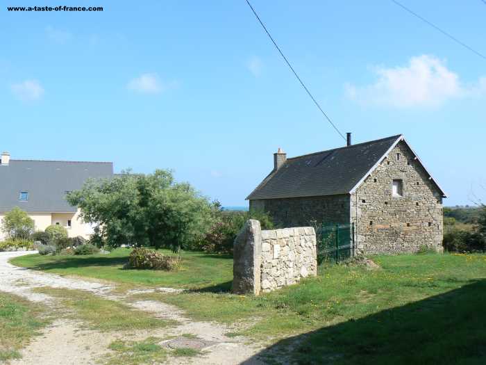 Neville sur Mer village in Normandy 