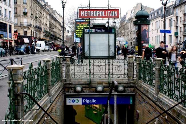 Pigalle Metro station picture