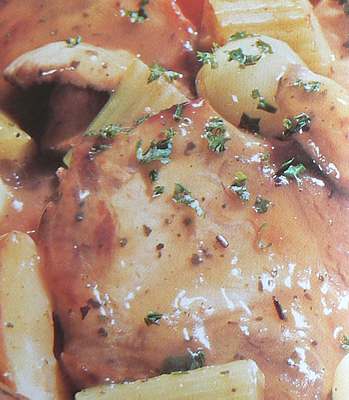 picture of pork chops in cider