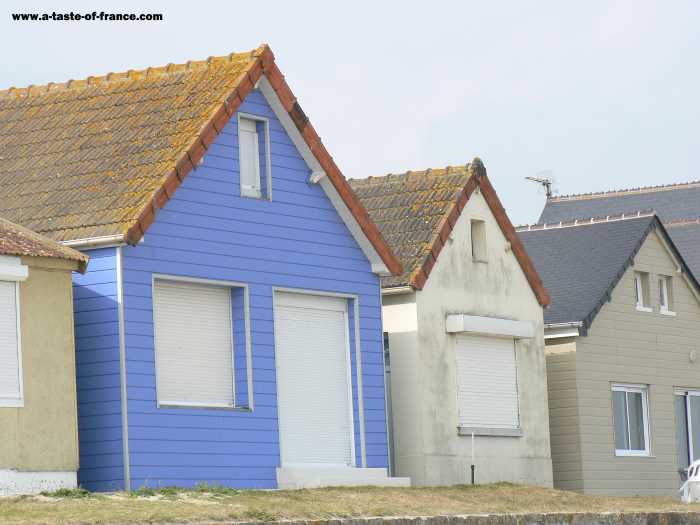 Ravenoville Plage village in Normandy 