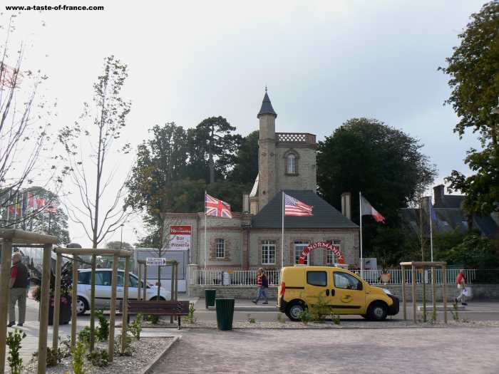 Sainte Mere Eglise  village in Normandy 